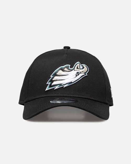 New Era Philadelphia Eagles 'Upside Down Logo' 9FORTY A-Frame Snapback Black/Official Team Color