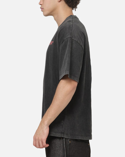 Criminal Damage Londons Calling T-Shirt Washed Grey