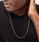 Saint Morta 2mm Rope Chain Gold