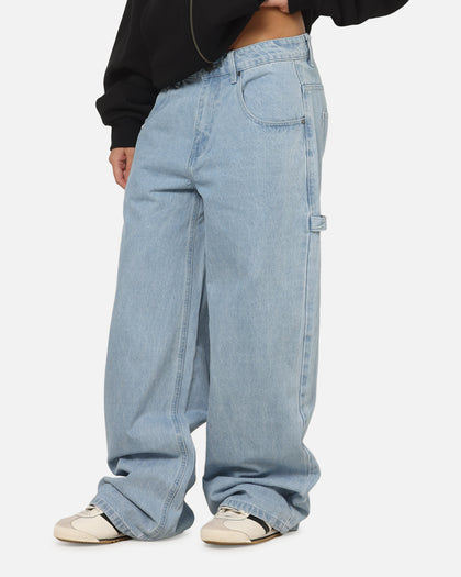Carre Baggy Carpenter Jeans Light Blue Wash