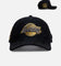 New Era Los Angeles Lakers 'Statement Suede 10 Year Anniversary' 9FORTY A-Frame Snapback Black Suede