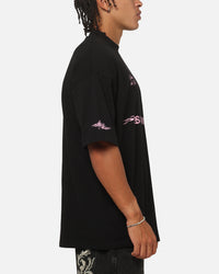Saint Morta Speed Racing Boxy T-Shirt Black/Pink