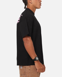 Carre Graffiti T-Shirt Black/Pink