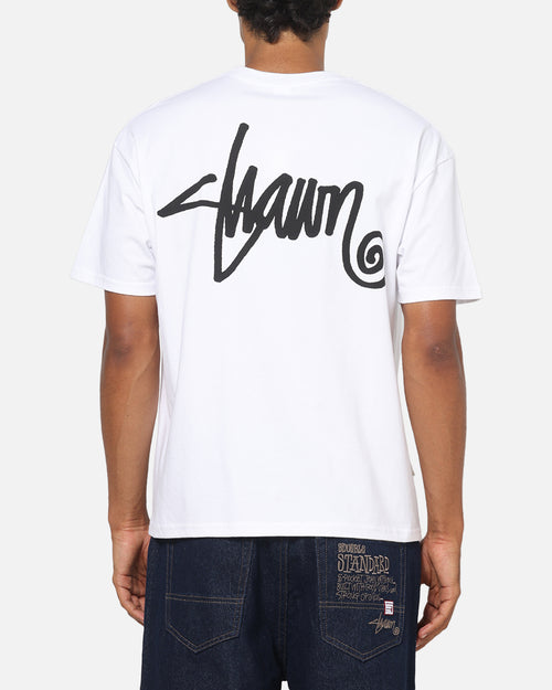 S Double Shawn Script T-Shirt White