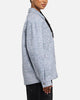 XXIII Boucle Tweed Zip Jacket Teal/Blue/Purple