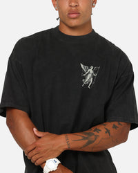 Saint Morta Archangel T-Shirt Vintage Black