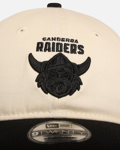 New Era Canberra Raiders 'NRL Two Tone' 9TWENTY Strapback Chrome White/Black