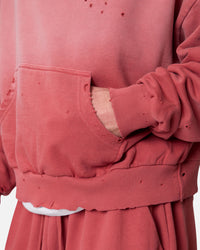 MNML Mojave Hoodie Washed Red