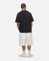 Saint Morta New Guard Boxy T-Shirt Black Tie Dye
