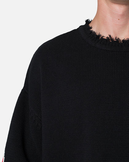 MNML Star Sweater Black