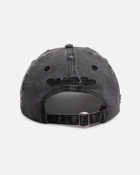 Mitchell & Ness Los Angeles Lakers 'Destroyed' Dad Fit Strapback Washed Black
