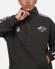Carre Footie 1/4 Zip Crewneck Vintage Black