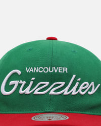 Mitchell & Ness Memphis Grizzlies 'Viva Mexico Script' Deadstock Snapback Green/Red