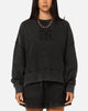 Pro Standard Women's New York Yankees Washed Crystaline Crewneck Washed Black