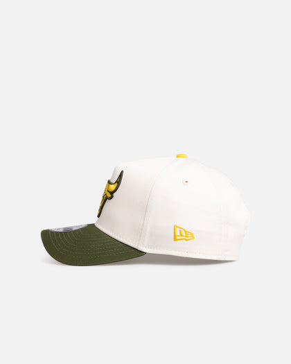 New Era Chicago Bulls 'Chrome Rig' 9FORTY A-Frame Snapback White/Yellow