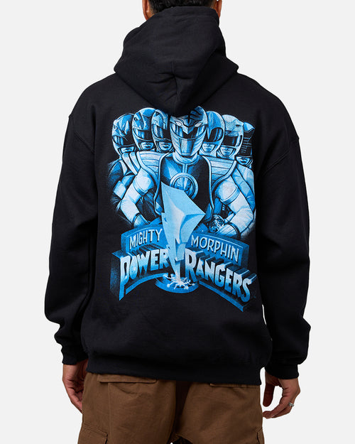 73Studio X Power Rangers Mighty Morphin Hoodie Black