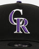 New Era Colorado Rockies 'On Field' 9FORTY A-Frame Snapback Official Team Color
