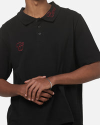 Carre Common Polo Solid Black