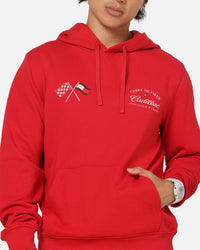 Tommy Hilfiger X Cadillac Formula 1 Team Speedometer Hoodie Red