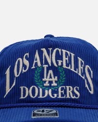 47 Brand Los Angeles Dodgers 'Pitchout' 47 Hitch Corduroy Snapback Blue