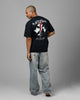 Loiter Katana Vintage T-Shirt Black Acidwash