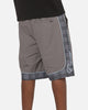 Carre Script Boardshorts Grey