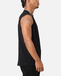 Saint Morta Daggers Oversized Muscle T-Shirt Black/Brown