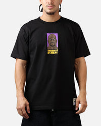 Mitchell & Ness Los Angeles Lakers Shaquille O'Neal Cartoon T-Shirt Black