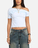 Ed Hardy Women's Aline Baby T-Shirt Blue