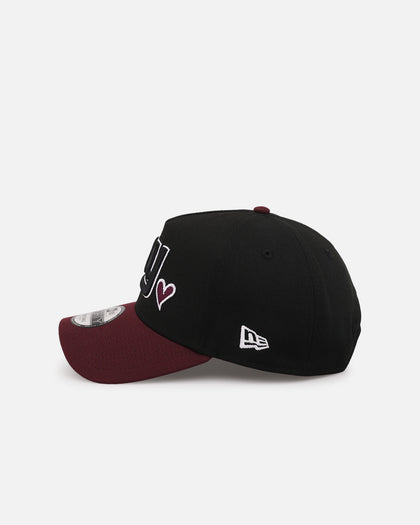 New Era New York Giants 'Burgundy Hearts' 9FORTY A-Frame Snapback Black/Maroon