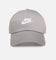 Nike Club Unstructured Futura Wash Strapback Cap Black/Particle