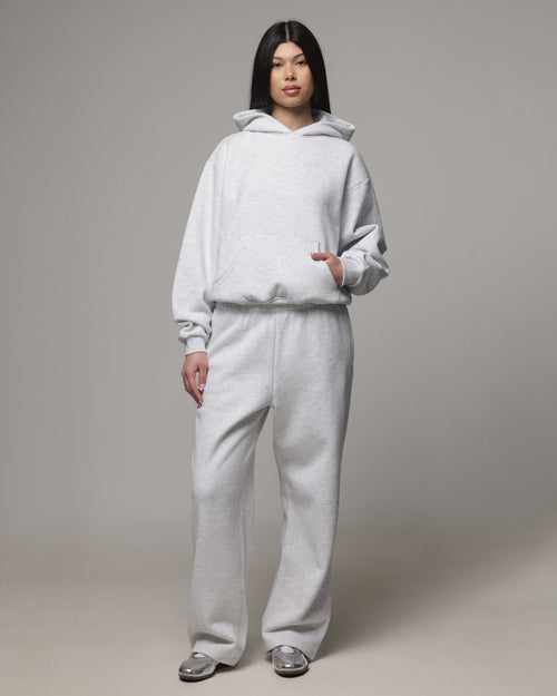 American Thrift Women's Classic Hoodie Grey Heather