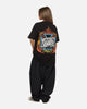 West Coast Choppers Skew Logo Flames T-Shirt Black