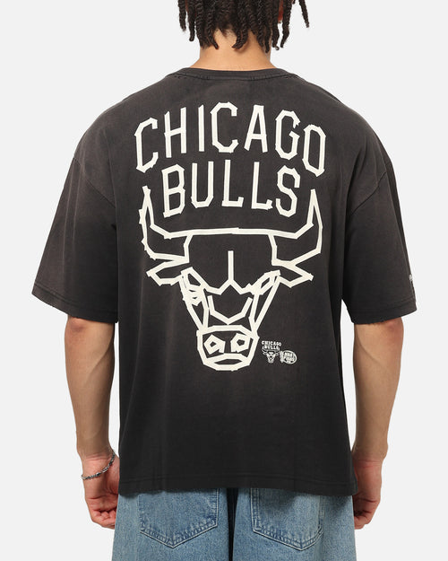 Mitchell & Ness Chicago Bulls Tape T-Shirt Black