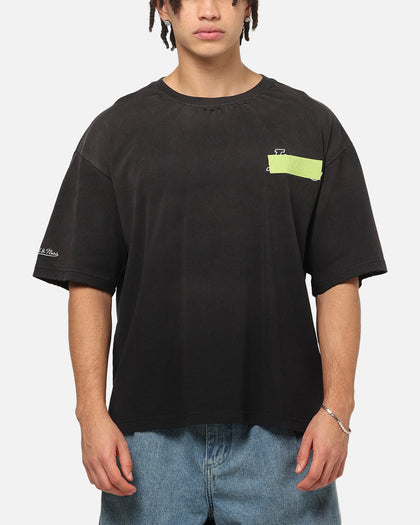 Mitchell & Ness Los Angeles Lakers Tape T-Shirt Black