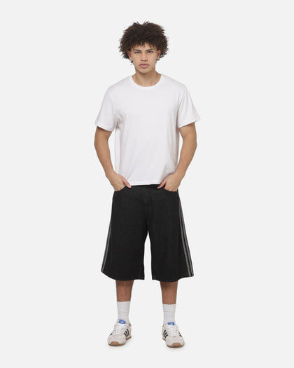 Adidas Firebird Denim Shorts True Black