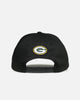 New Era Green Bay Packers 'Upside Down Logo' 9FORTY A-Frame Snapback Black