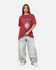 Bleacher Athletic Manly Warringah Sea Eagles Adult Washed Team T-Shirt Maroon