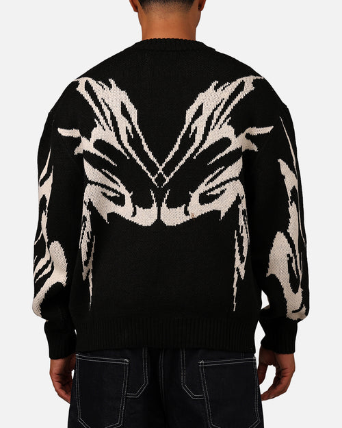 Loiter Cyber Knit Sweater Black