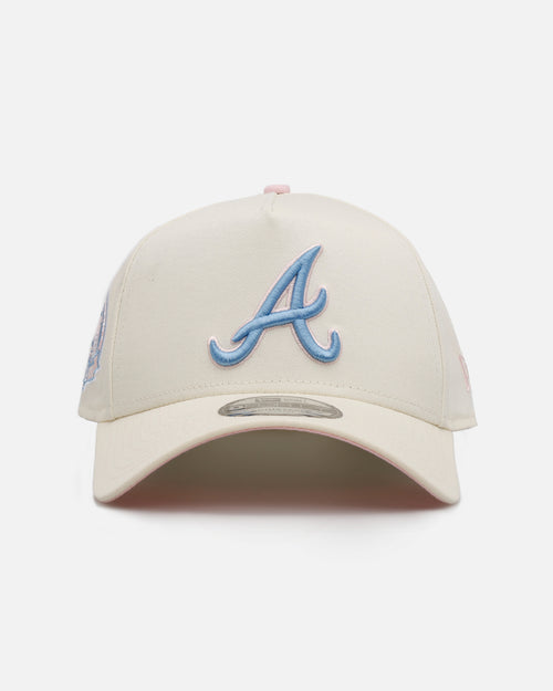 New Era Atlanta Braves 'Pastel' 9FORTY A-Frame Snapback Chrome White