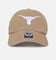 47 Brand Texas Longhorns 47 Clean Up Strapback Khaki/White
