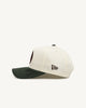 New Era Miami Dolphins 'Chrome White Green' Corduroy Visor 9FORTY A-Frame Snapback Chrome