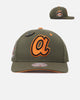 Mitchell & Ness Atlanta Braves 'Harmony Of Hues' Pro Crown Snapback Olive/Orange