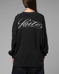 Loiter Purity Thermal Long Sleeve T-Shirt Black
