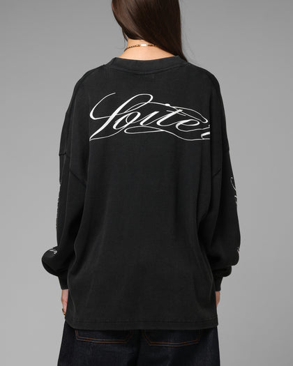 Loiter Purity Thermal Long Sleeve T-Shirt Black