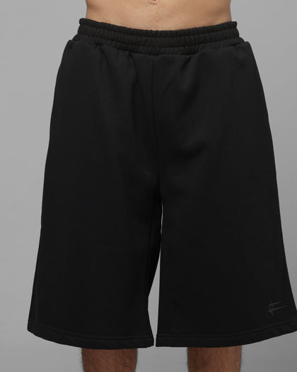 Loiter Ultra Hybrid Fleece Shorts Black