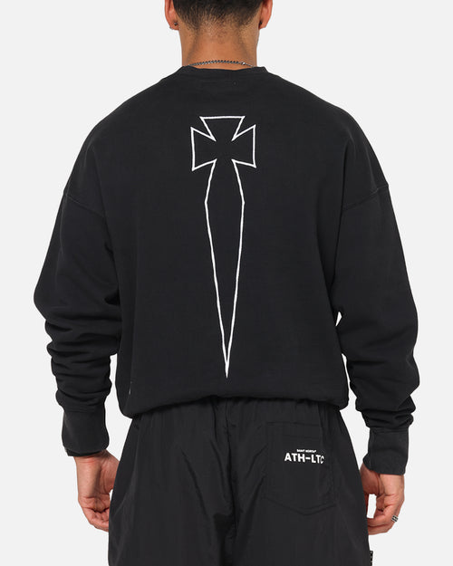 Saint Morta Athltc Crewneck Black
