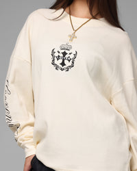 Loiter Purity Thermal Long Sleeve T-Shirt Off White
