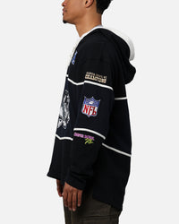 47 Brand Dallas Cowboys Super Bowl Gridiron Lacer Hoodie Jet Black