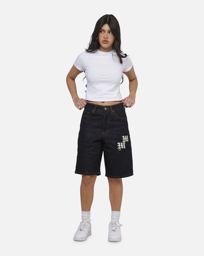 Carre x Disney M&F Denim Jorts Raw Indigo